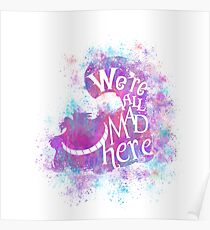 we're all mad here Poster