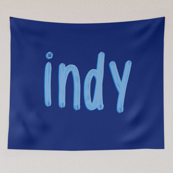 Item preview, “Indy” in light blue designed and sold by ss52.
