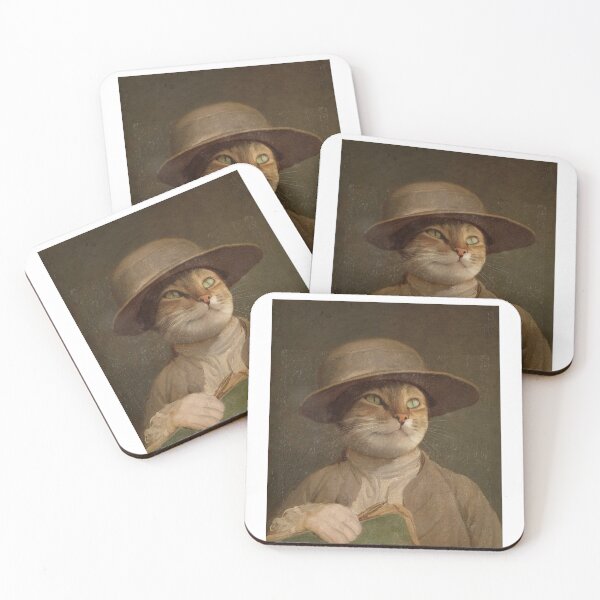 Item preview, Oil Painting Cat Portrait designed and sold by mrkedi123.