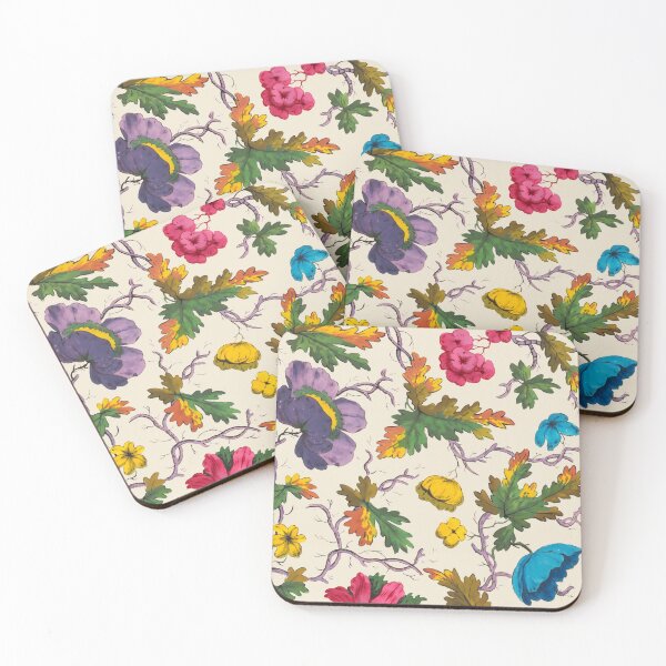 Item preview, Colorful Floral Pattern designed and sold by NoCoffeeNoLife.