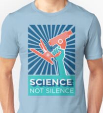 Science Not Silence Unisex T-Shirt