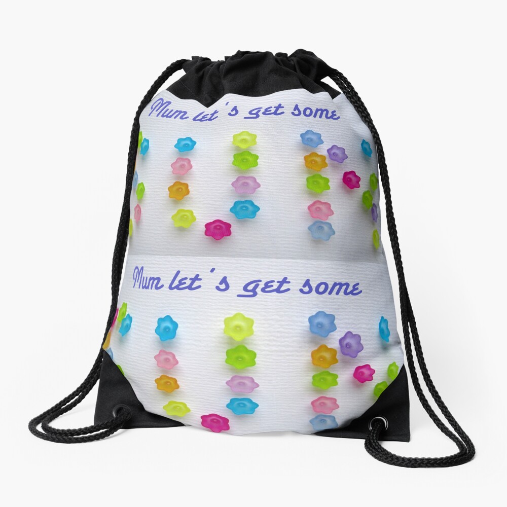 Sun. Summer design Drawstring Bag