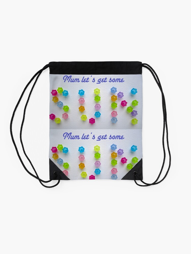 Alternate view of Sun. Summer design Drawstring Bag