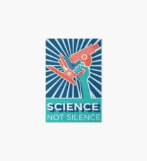 Wissenschaft nicht Schweigen Galeriedruck