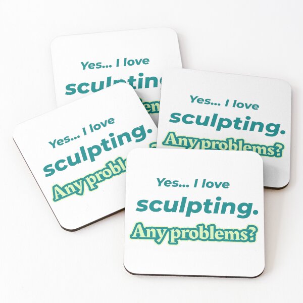 Item preview, I love Sculpting designed and sold by cooldesignsalot.