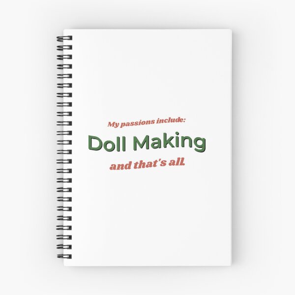 Item preview, Doll Making is my passion designed and sold by cooldesignsalot.