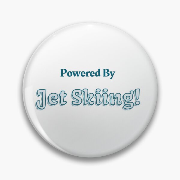 Item preview, Powered By Jet Skiing designed and sold by cooldesignsalot.