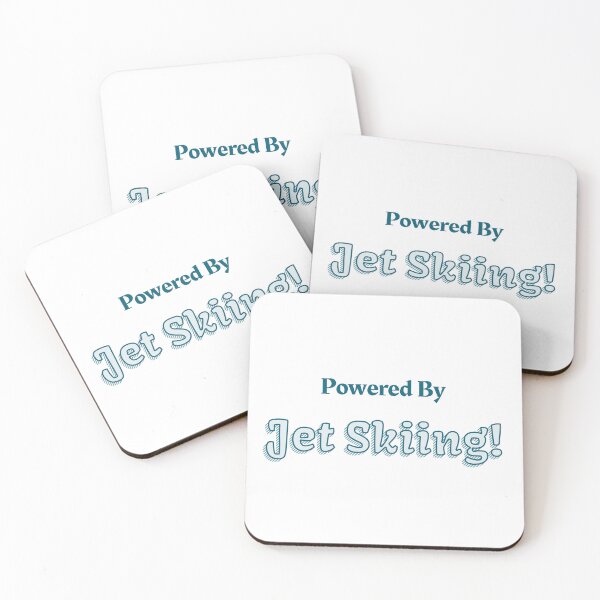 Item preview, Powered By Jet Skiing designed and sold by cooldesignsalot.