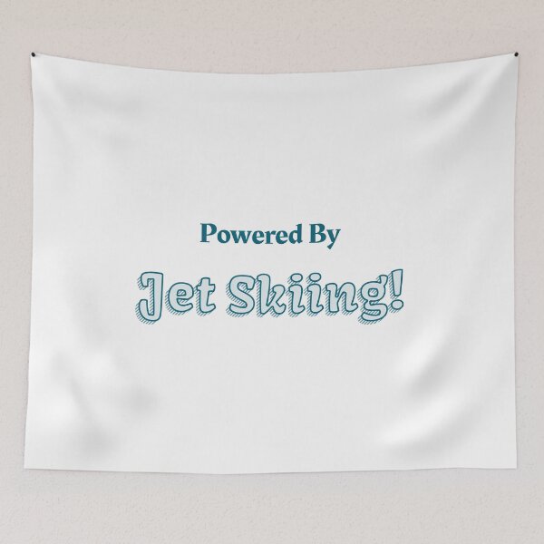 Item preview, Powered By Jet Skiing designed and sold by cooldesignsalot.