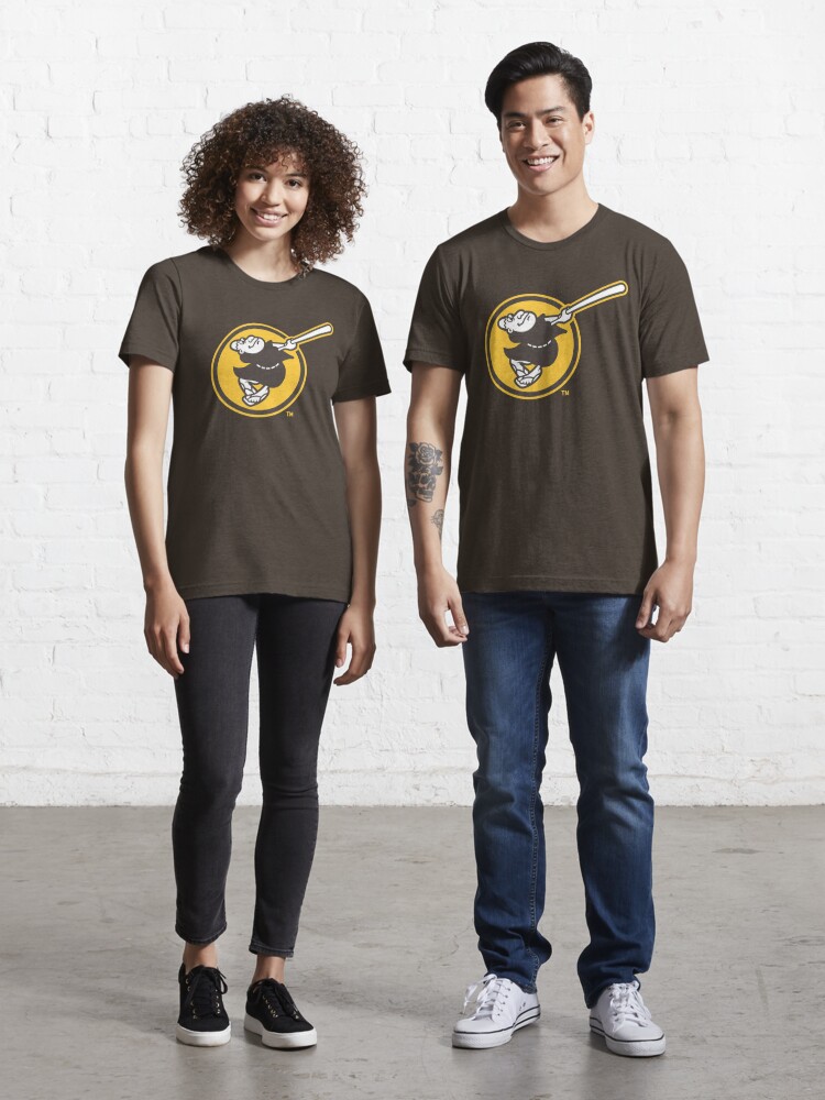 San Diego Padres Text Distressed Vintage logo T-shirt 6 Sizes S