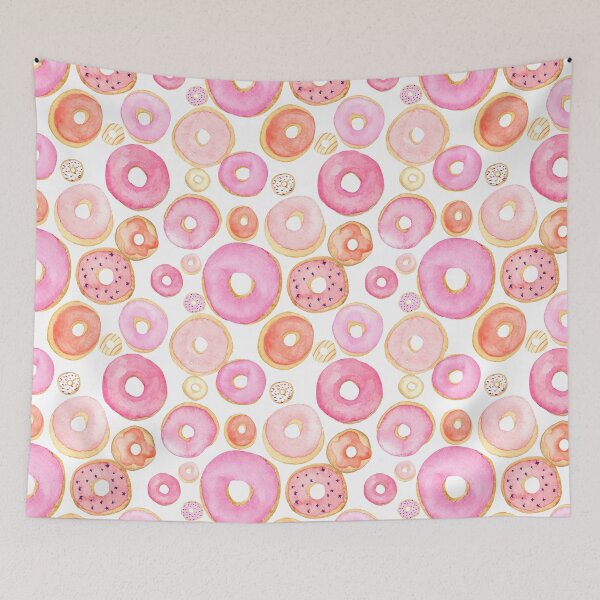 Item preview, Watercolour Donuts designed and sold by FerntasticArt.