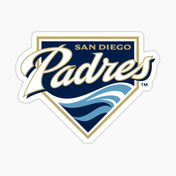 San Diego Padres City Connect Colors SD Logo Decal Sticker
