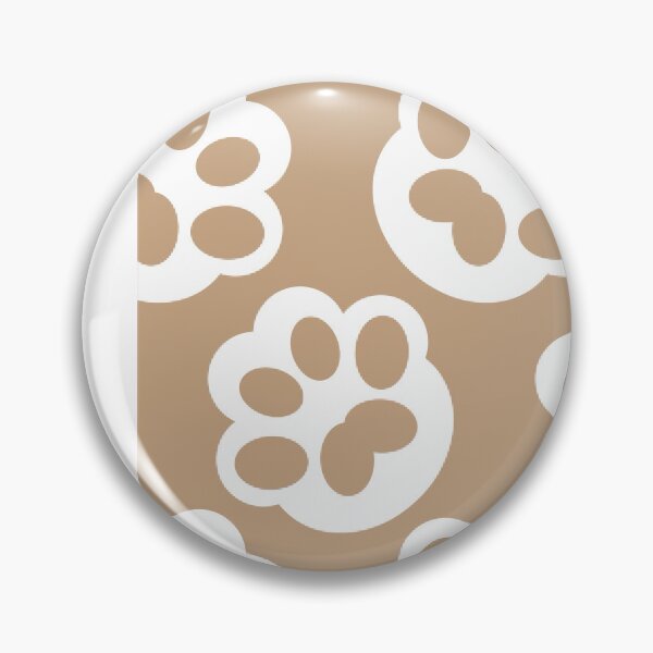 Item preview,  Adorable Light Brown Cat Paw  Pattern Lovely cat mat  gift for cat lovers gift for cat owners  designed and sold by GhostAmine.