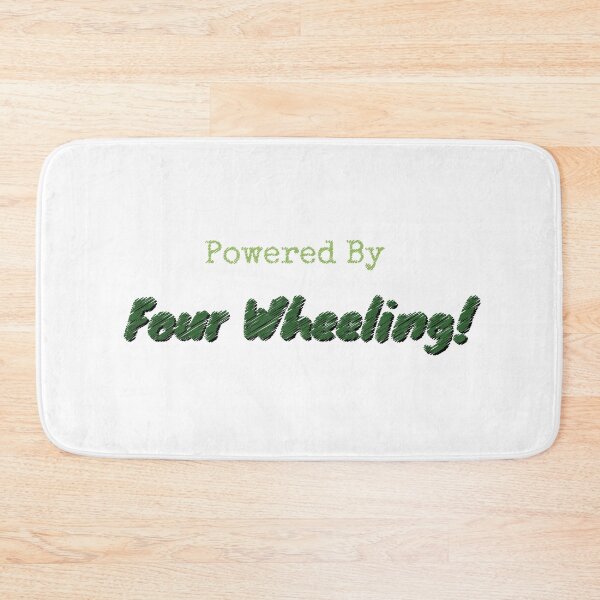 Item preview, Powered By Four Wheeling designed and sold by cooldesignsalot.