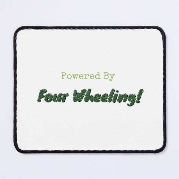 Item preview, Powered By Four Wheeling designed and sold by cooldesignsalot.
