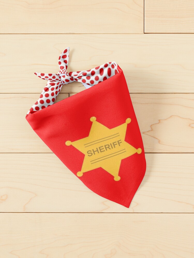 Cute Pet Humor - Sheriff Badge - Funny Cowboy Dog or Pet Cat  Pet