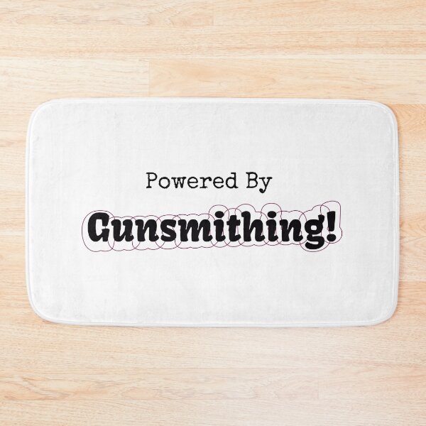 Item preview, Powered By Gunsmithing designed and sold by cooldesignsalot.