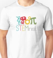 STEMinist Science March Support T-shirt Unisex T-Shirt