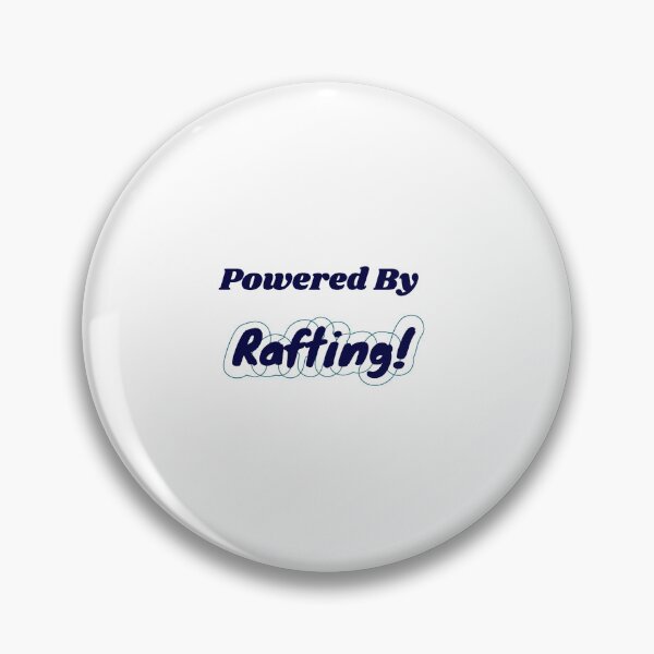 Item preview, Powered By Rafting designed and sold by cooldesignsalot.