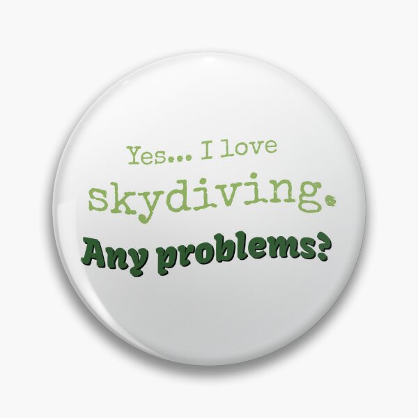 Item preview, I love Skydiving designed and sold by cooldesignsalot.
