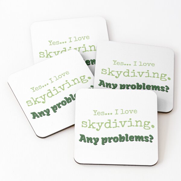 Item preview, I love Skydiving designed and sold by cooldesignsalot.