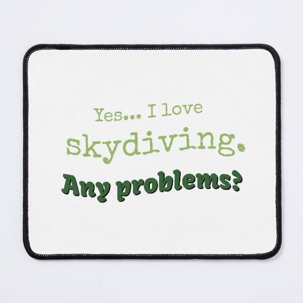 Item preview, I love Skydiving designed and sold by cooldesignsalot.