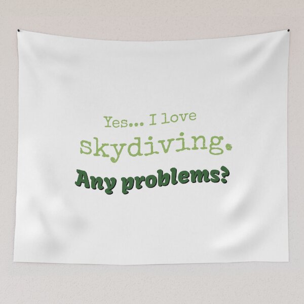 Item preview, I love Skydiving designed and sold by cooldesignsalot.