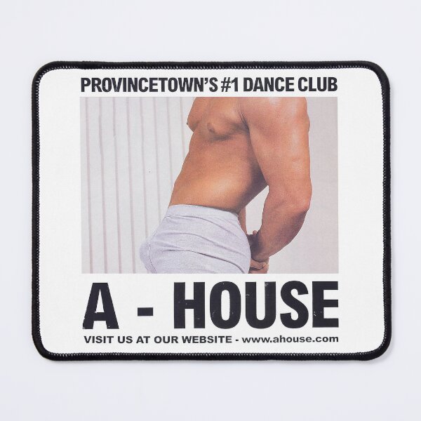 Item preview, A-House Retro Vintage Gay LGBT Ptown designed and sold by MattaChic.