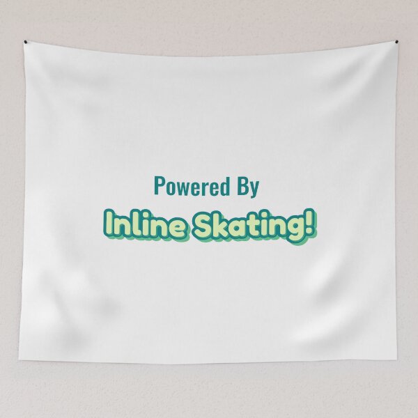 Item preview, Powered By Inline Skating designed and sold by cooldesignsalot.