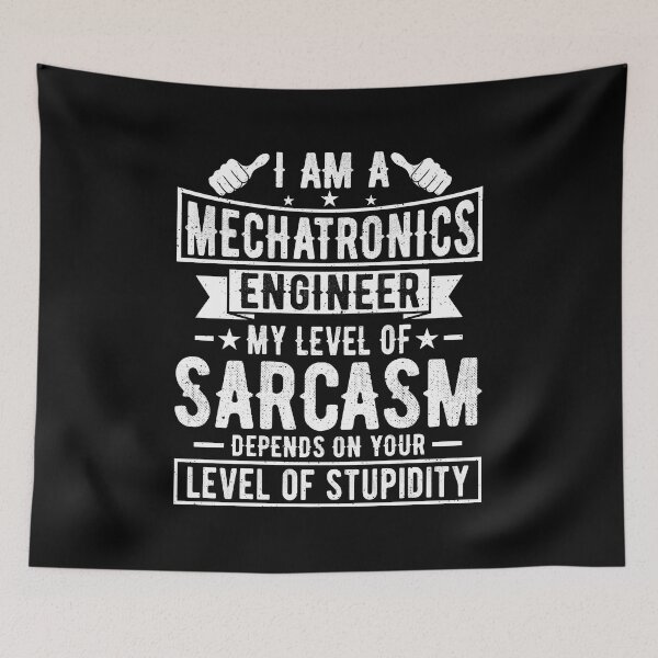 Item preview, Mechatronics Engineer - Mechatronics Engineering Engineer designed and sold by CreativeVez.