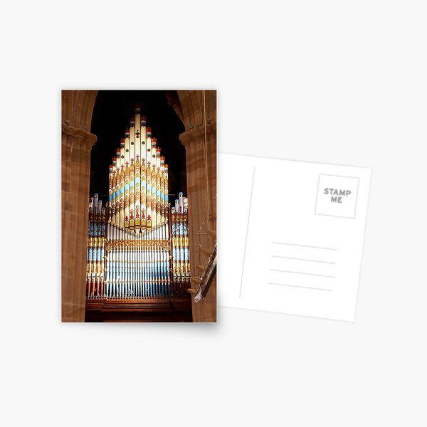 Organ Postcard