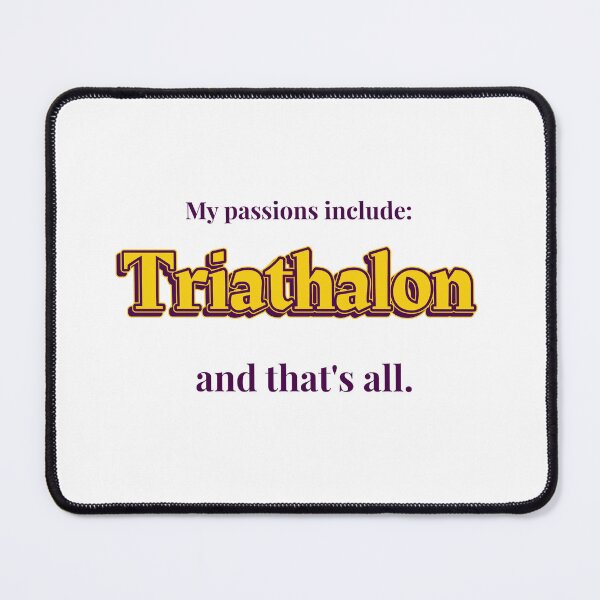 Item preview, Triathalon is my passion designed and sold by cooldesignsalot.