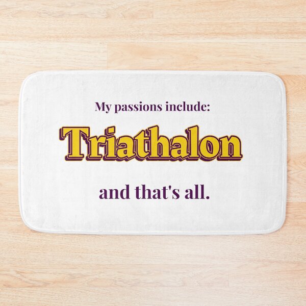 Item preview, Triathalon is my passion designed and sold by cooldesignsalot.