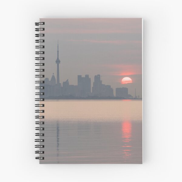 Item preview, Half a Sunrise Half a Sunpath - Toronto Skyline designed and sold by Georgia Mizuleva.