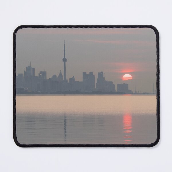 Item preview, Half a Sunrise Half a Sunpath - Toronto Skyline designed and sold by Georgia Mizuleva.