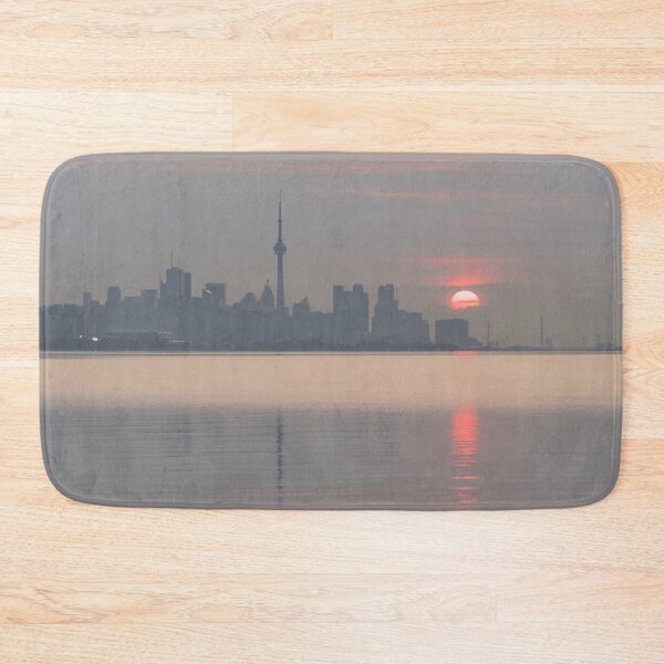 Item preview, Half a Sunrise Half a Sunpath - Toronto Skyline designed and sold by Georgia Mizuleva.