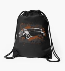 Hot Rod Drawstring Bag