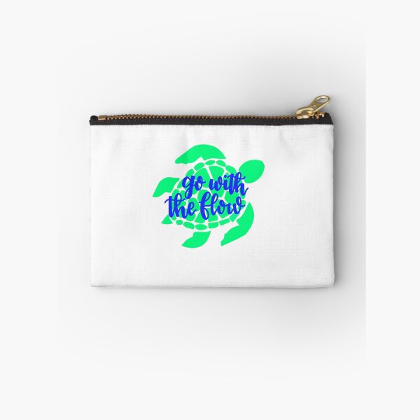 Item preview, Go With the Flow Calligraphy Turtle designed and sold by tbcalligraphy.