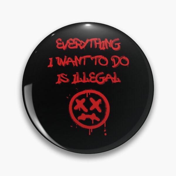 Item preview, Everything I Want To Do Is Illegal Shirt New Cool Design 2022 designed and sold by BasicBeachCR.