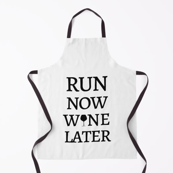 Item preview, Run Now Wine Later- Funny Running designed and sold by RunPower.