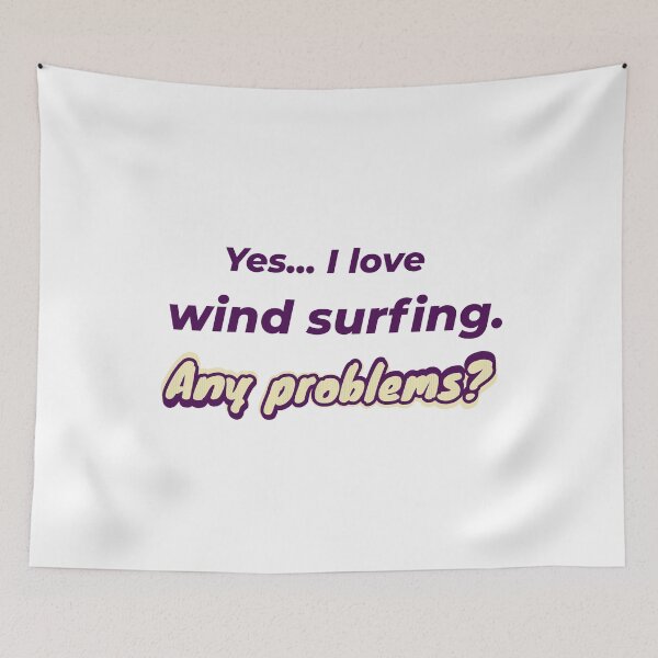 Item preview, I love Wind Surfing designed and sold by cooldesignsalot.