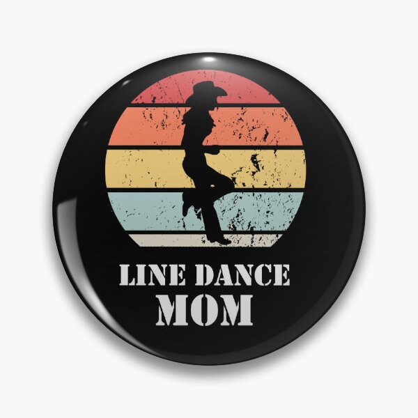 Item preview, Line Dance Mom Cowgirl Retro Vintage designed and sold by theshirtinator.