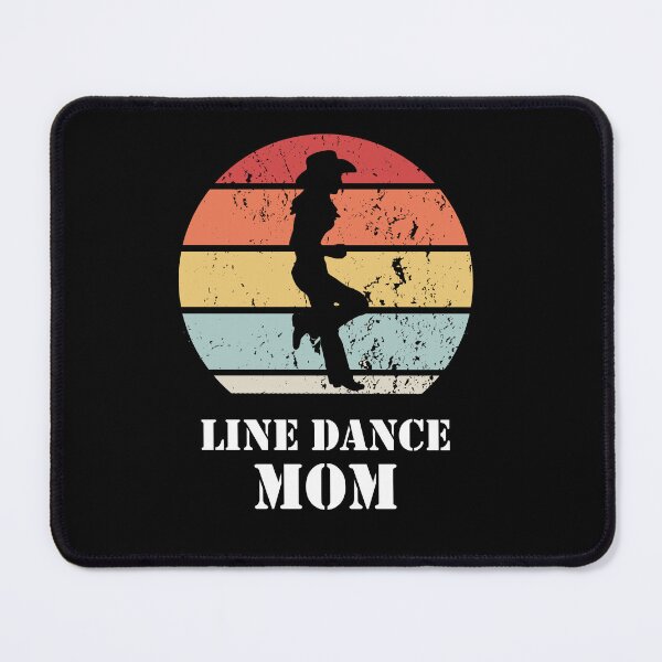 Item preview, Line Dance Mom Cowgirl Retro Vintage designed and sold by theshirtinator.