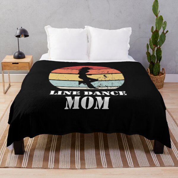 Item preview, Line Dance Mom Cowgirl Retro Vintage designed and sold by theshirtinator.