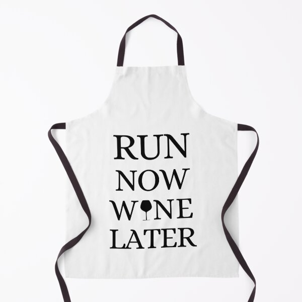 Item preview, Run Now Wine Later- Funny Running I designed and sold by RunPower.