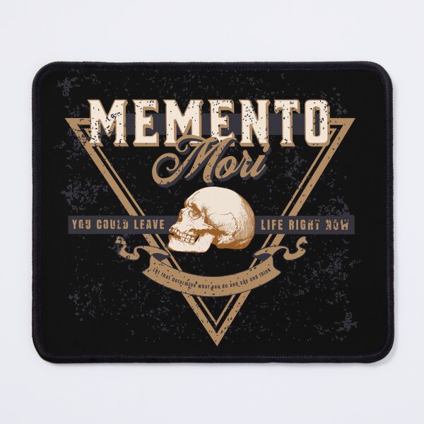Item preview, Memento Mori (triangle design) designed and sold by ManCardDesigns.