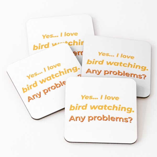 Item preview, I love Bird Watching designed and sold by cooldesignsalot.