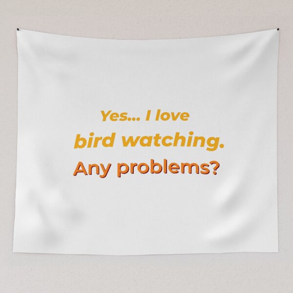 Item preview, I love Bird Watching designed and sold by cooldesignsalot.
