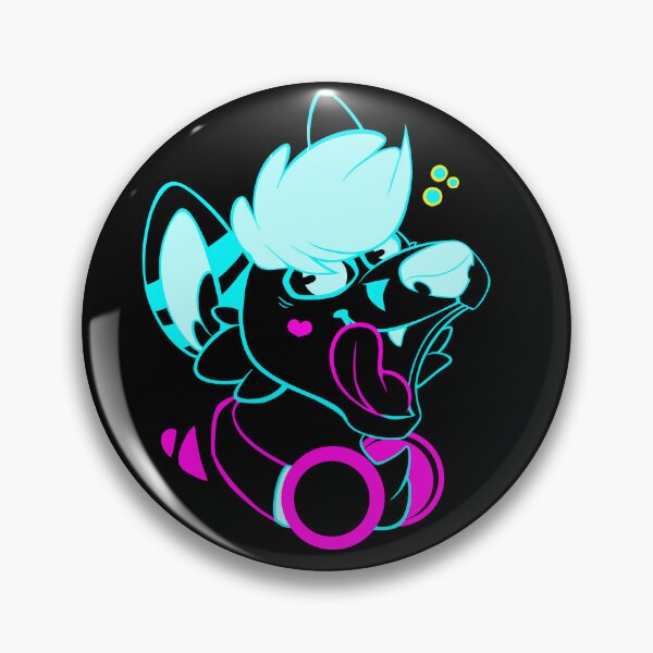 Item preview, Neon Kjisu Furry Head designed and sold by Bleppyfox Creations.