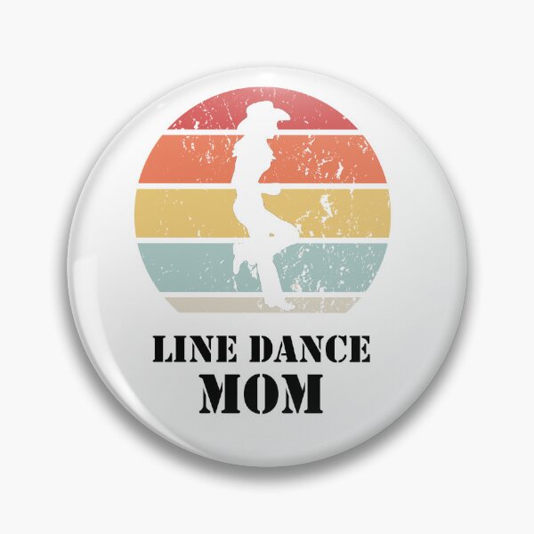 Item preview, Line Dance Mom Cowgirl Retro Vintage designed and sold by theshirtinator.